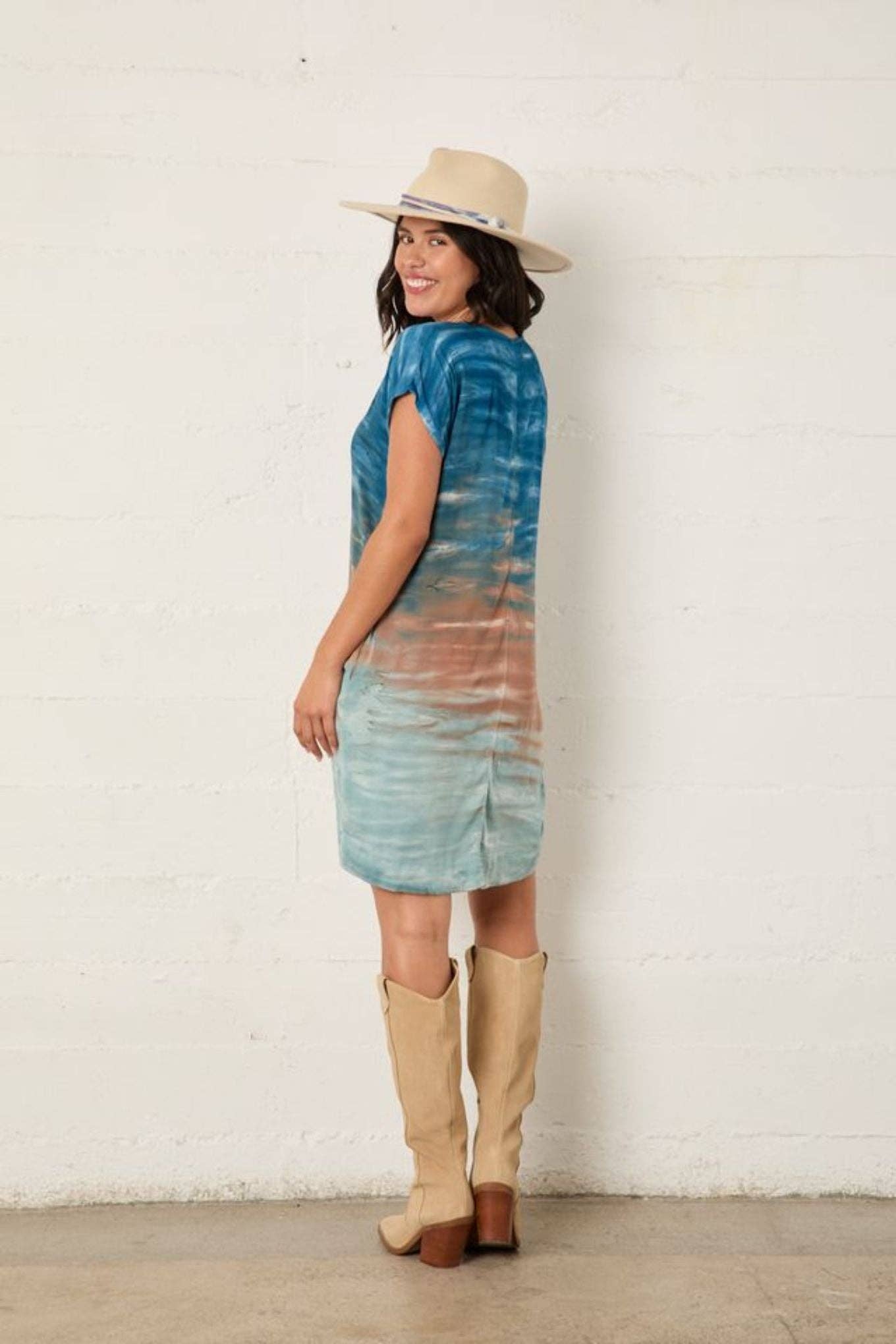 Brooklyn Dress: Wanderlust / S