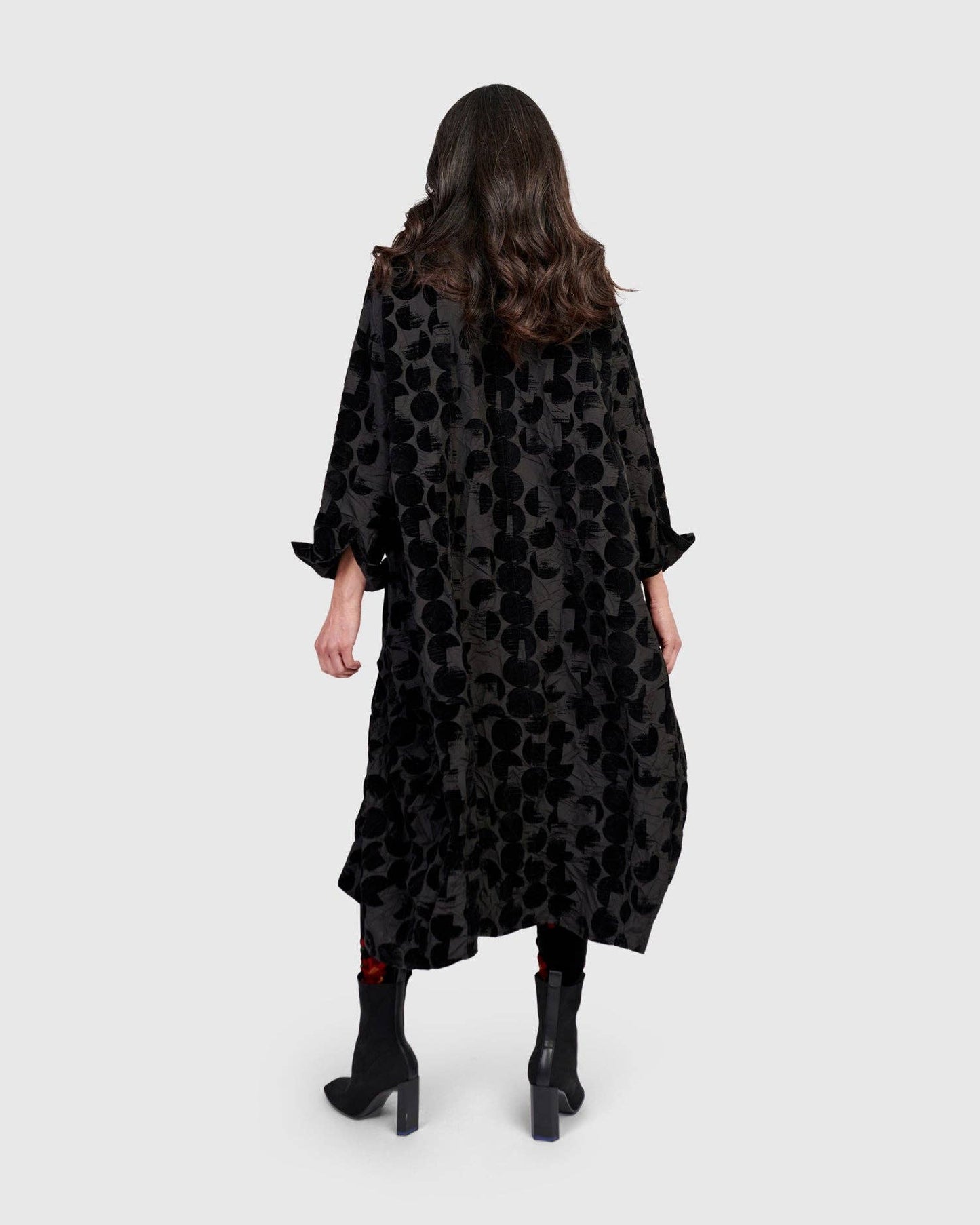 Odessa Draped Shirtdress, Crescent: Crescent / M (US 12-14)