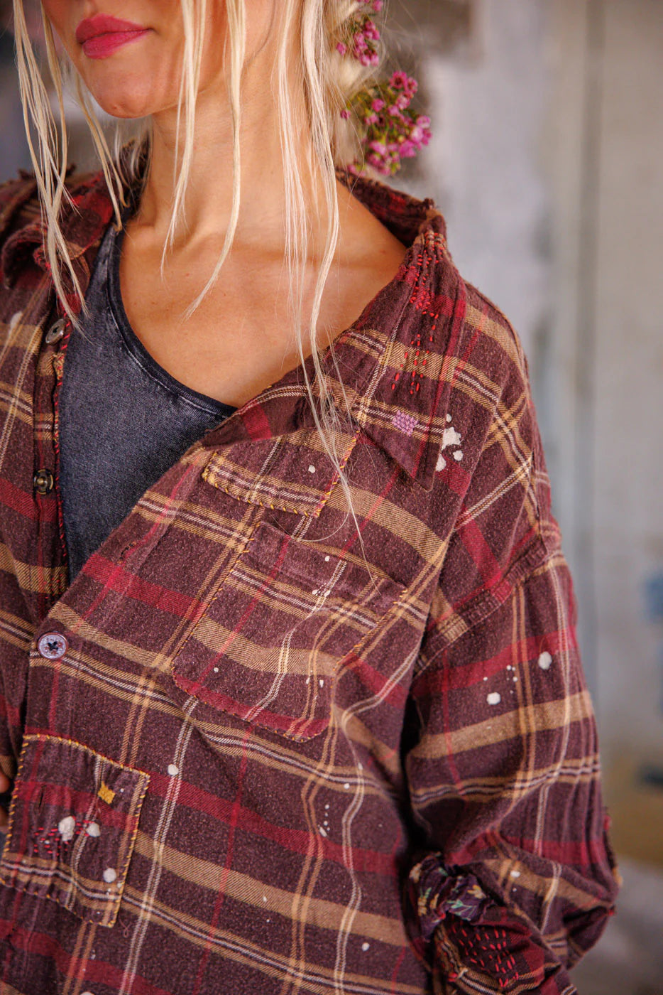 Check Adison Workshirt 1391 - Magnolia Pearl