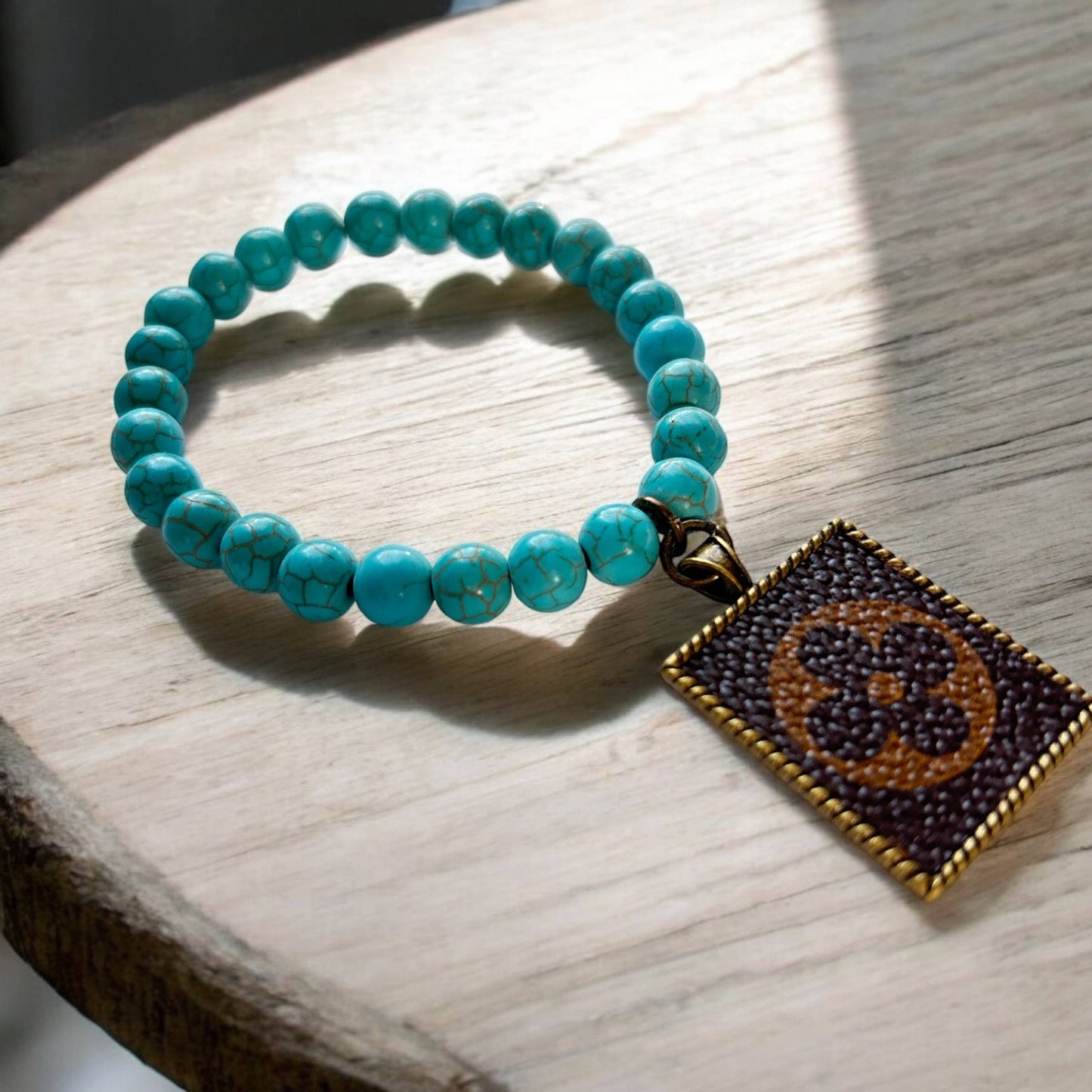 Howlite Turquoise Bracelet