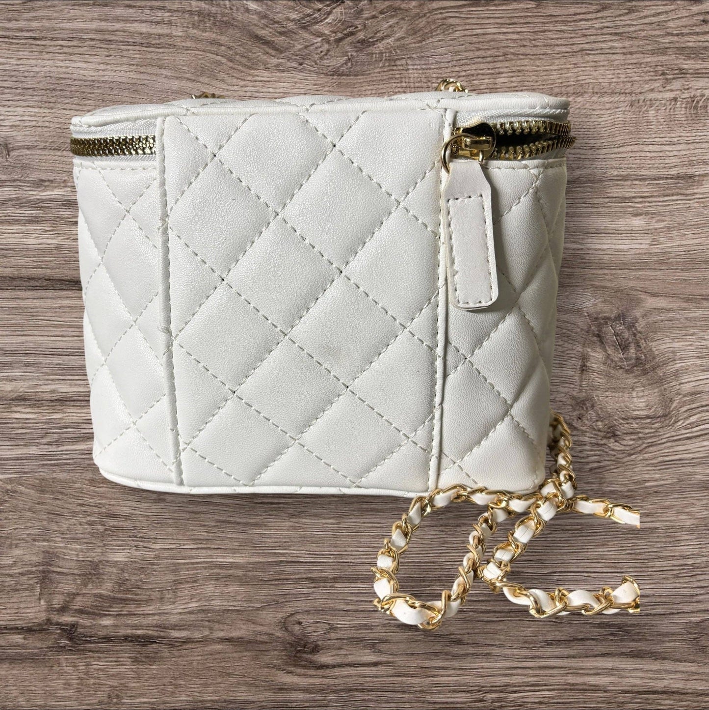 The Allure Quilted Square Crossbody