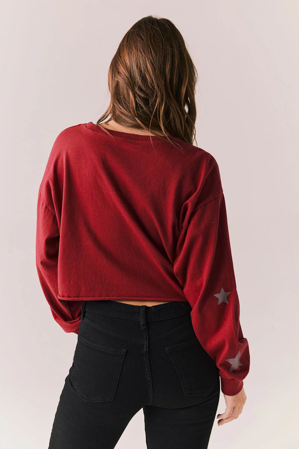 Distressed Stars Pullover CW9818 - CHASER