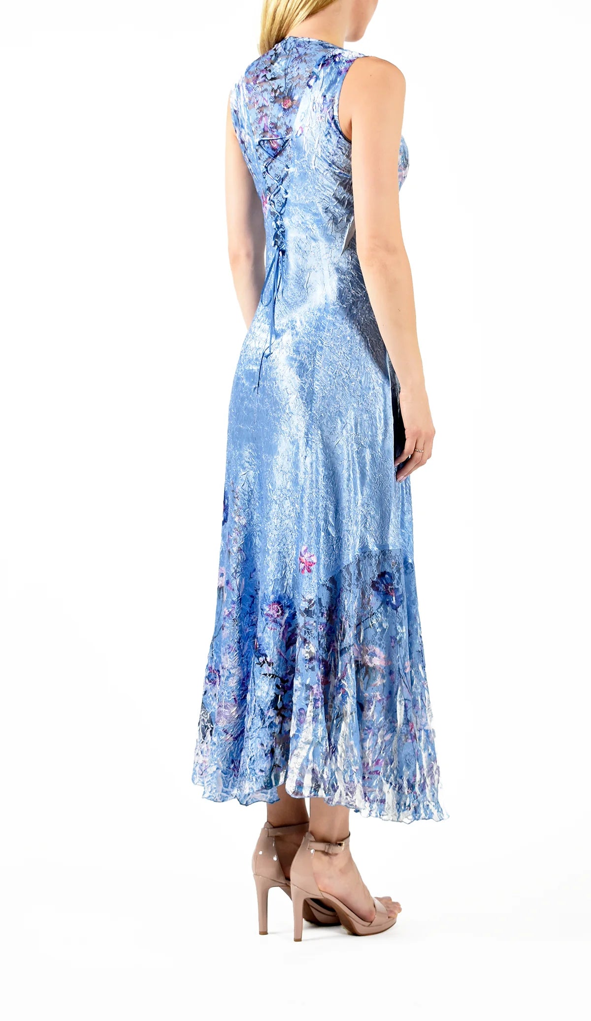 Short Sleeve Long Dress CLN2401 - KOMAROV