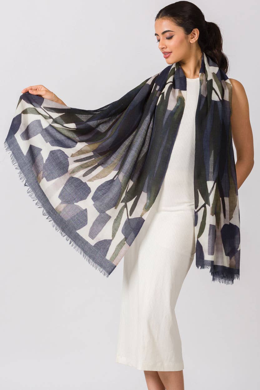 Navita Fine Wool Shawl - Sevya Handmade