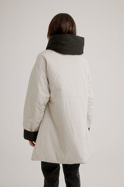 Reversible Quilted Trench K5581R-332 - Nikki Jones