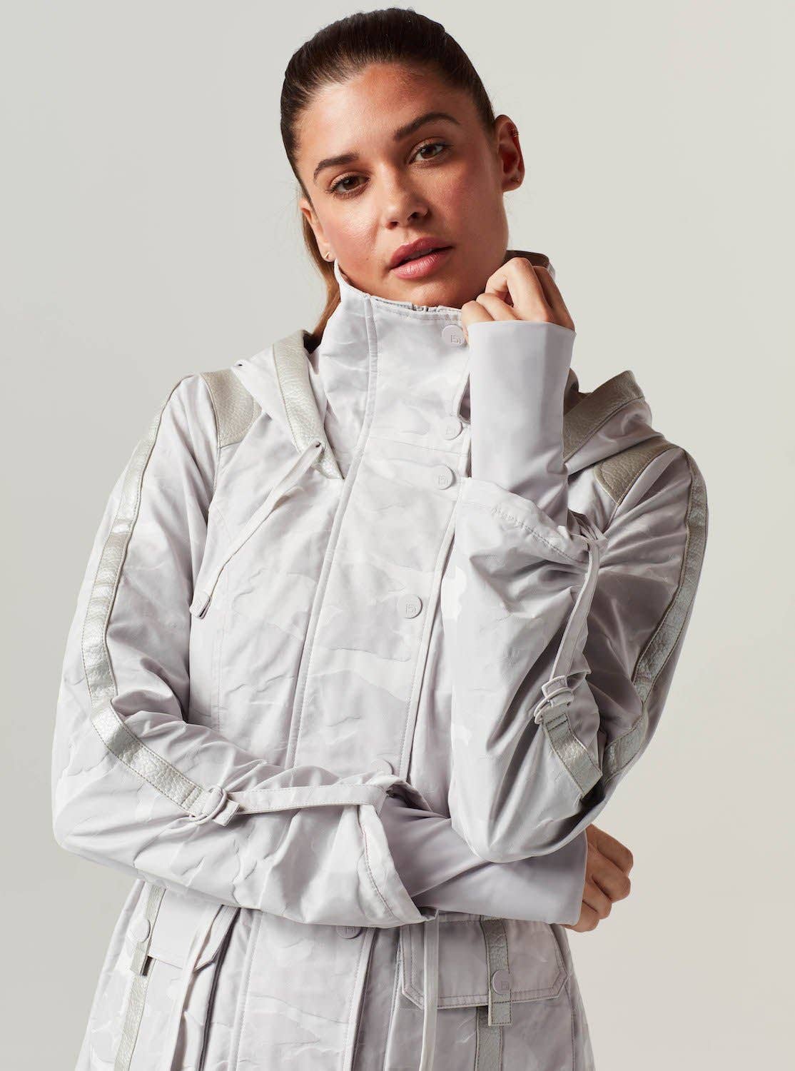 Camo Anorak - Blanc Noir