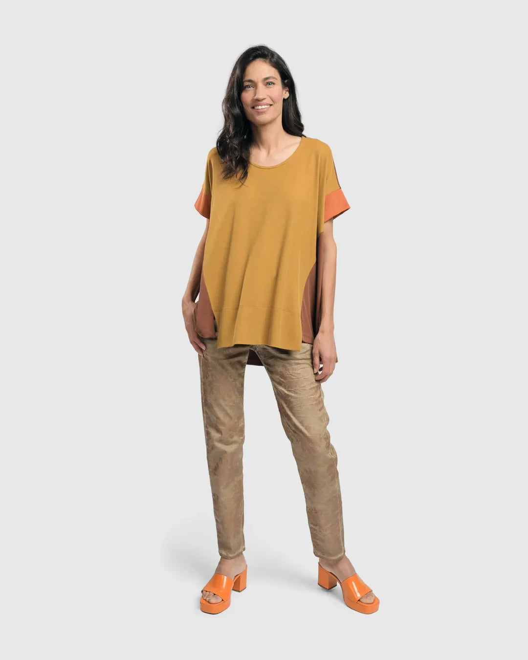 Floral Iconic Stretch Jeans SP419G - Alembika
