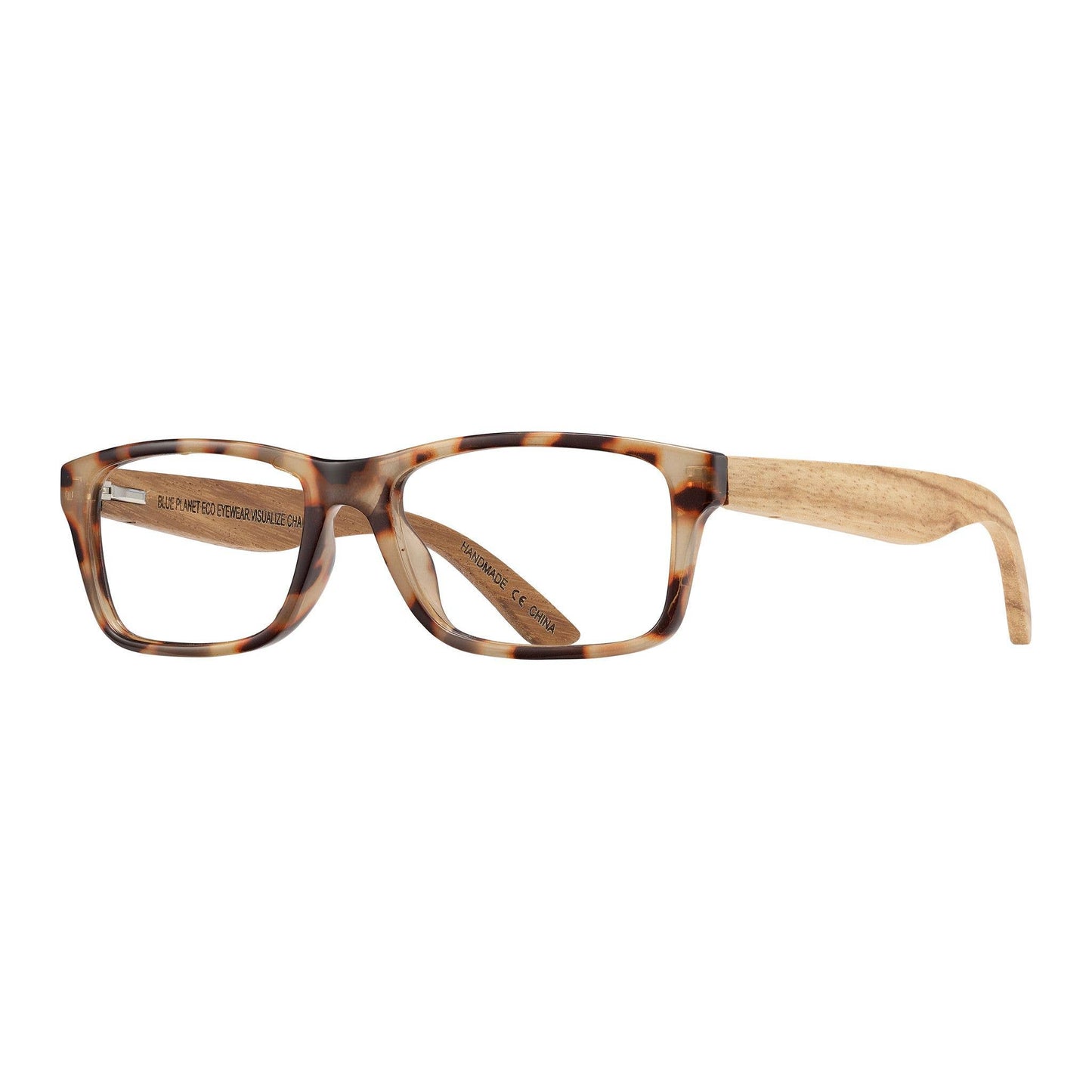 Avalon - Ivory Tortoise / Walnut Wood + Blue Light 0.00: 2.50