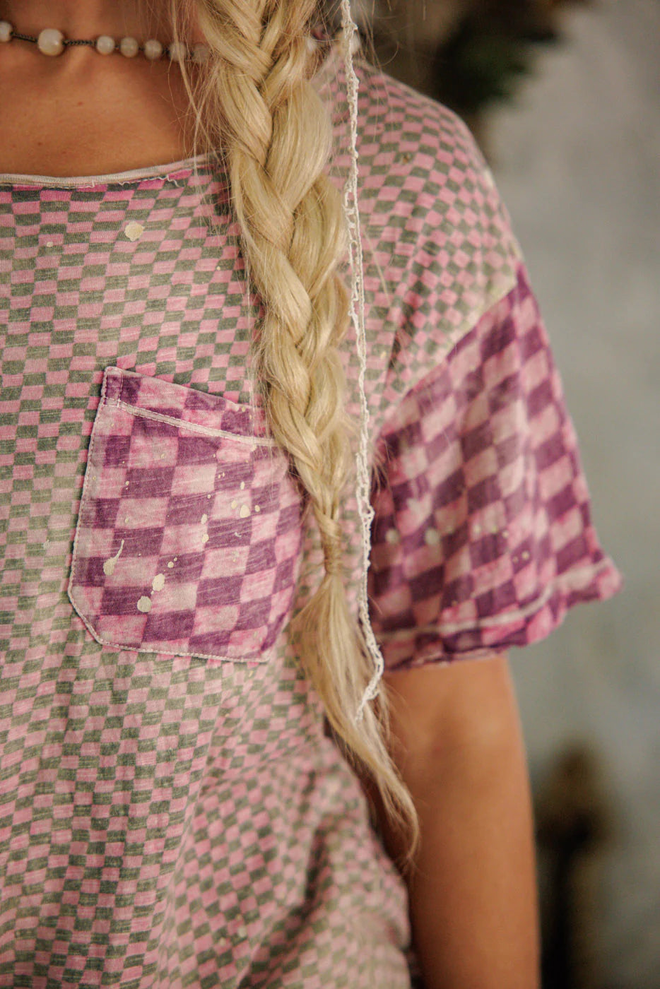 Piecewise Pocket Tee 2405 - Magnolia Pearl