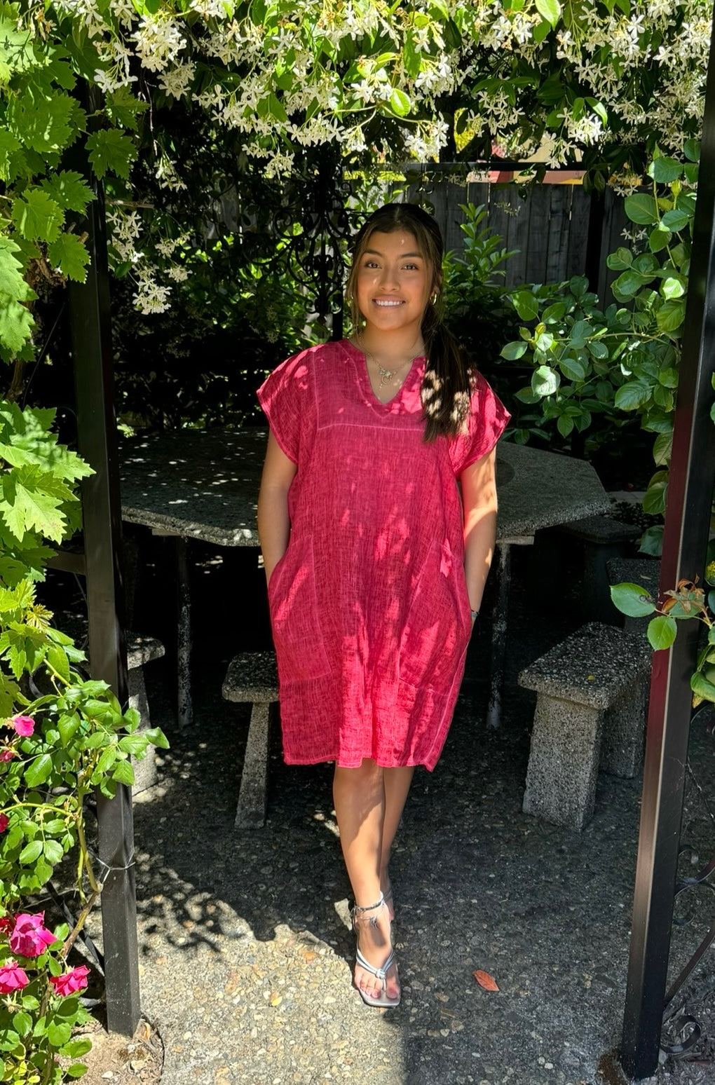 maui linen dress Maui Dress Linen 81604