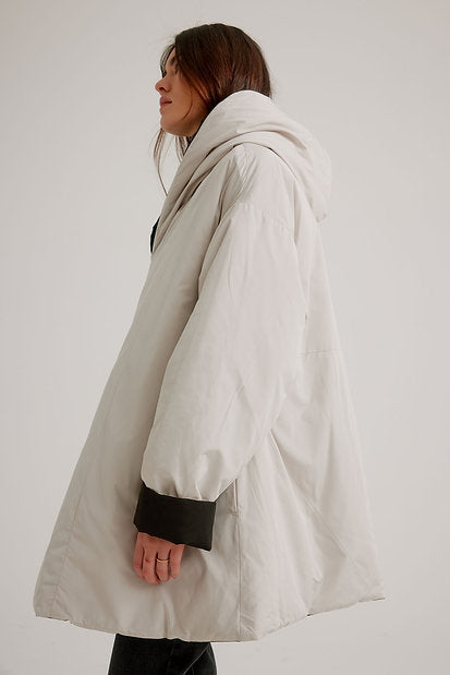 Reversible Quilted Trench K5581R-332 - Nikki Jones
