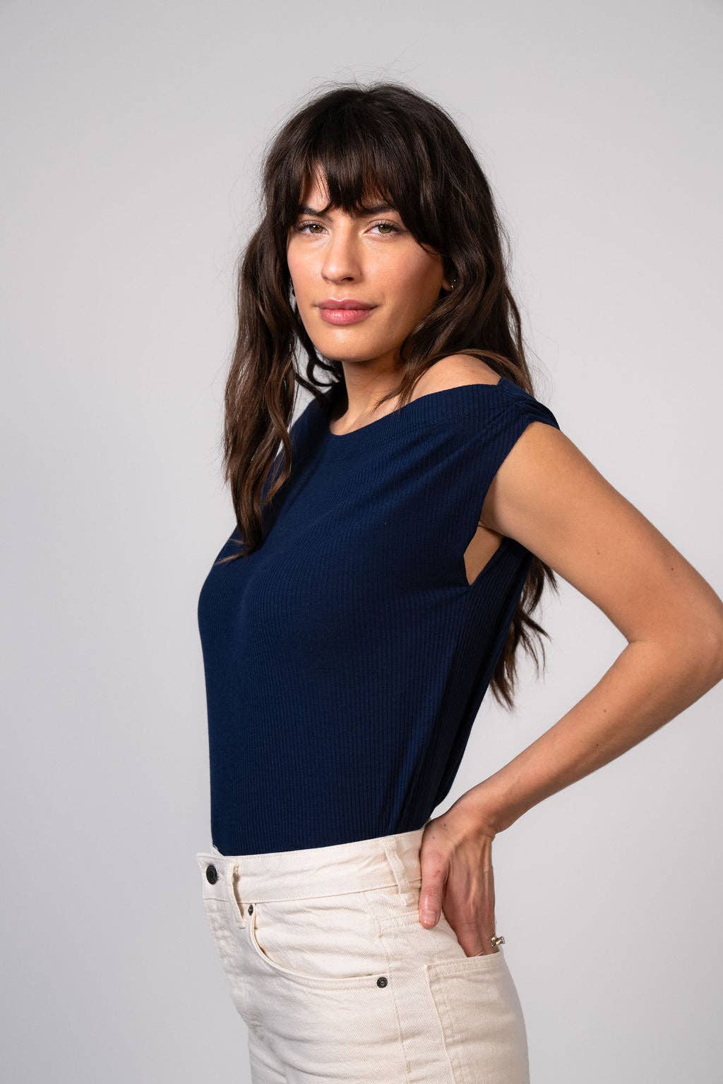 Drop Shoulder Top - Sunday