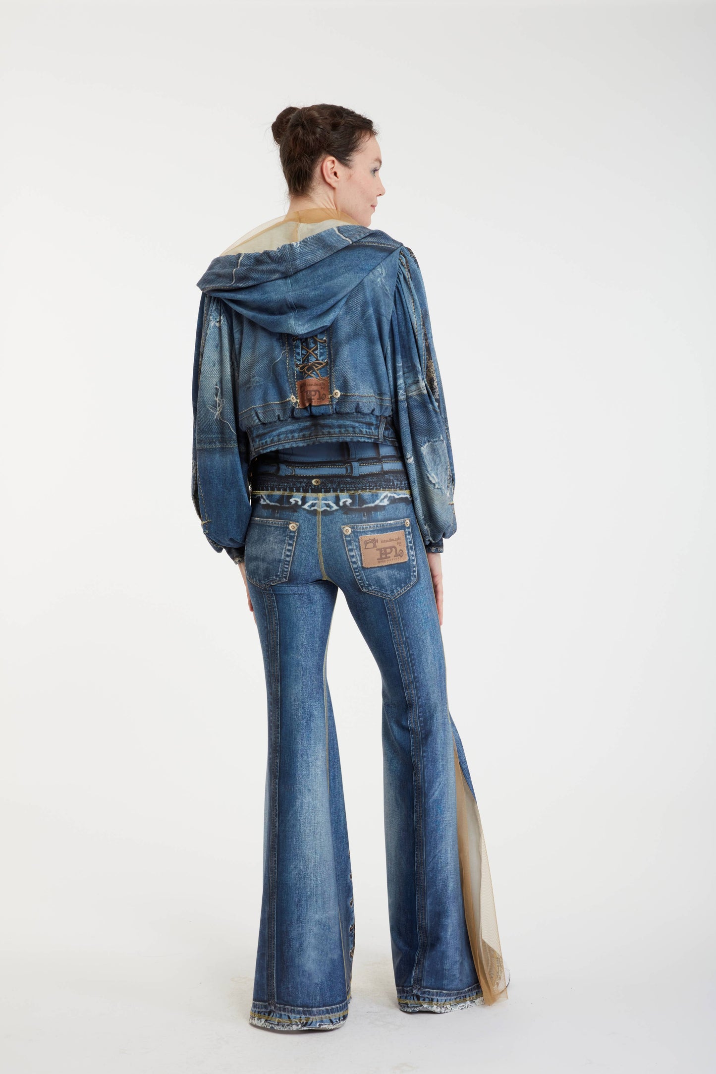 Hoody Puff - Basics_Classic: Classic Denim Blue / L/XL
