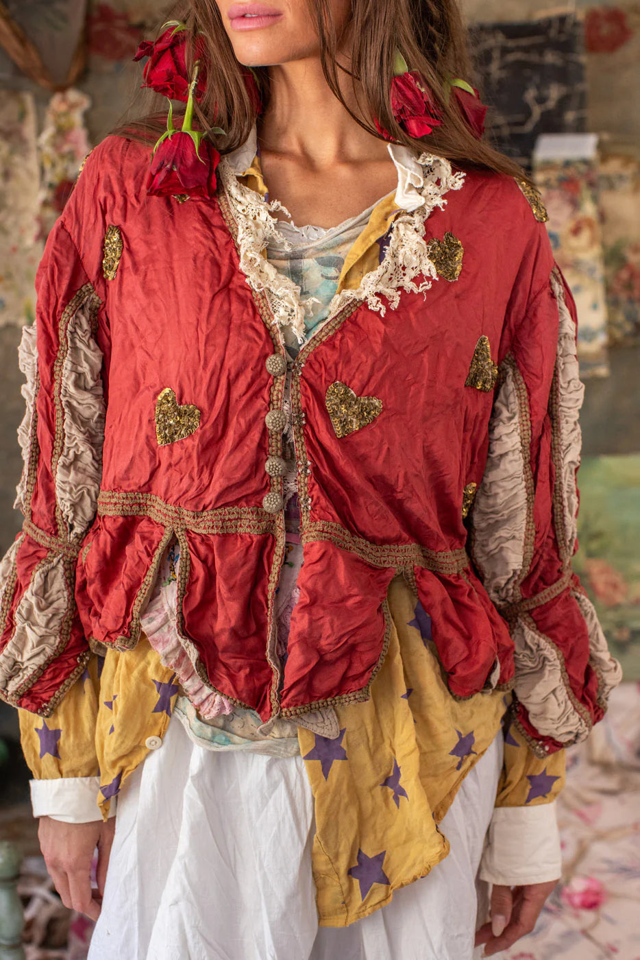 Silk Monique Jacket 456 - Magnolia Pearl