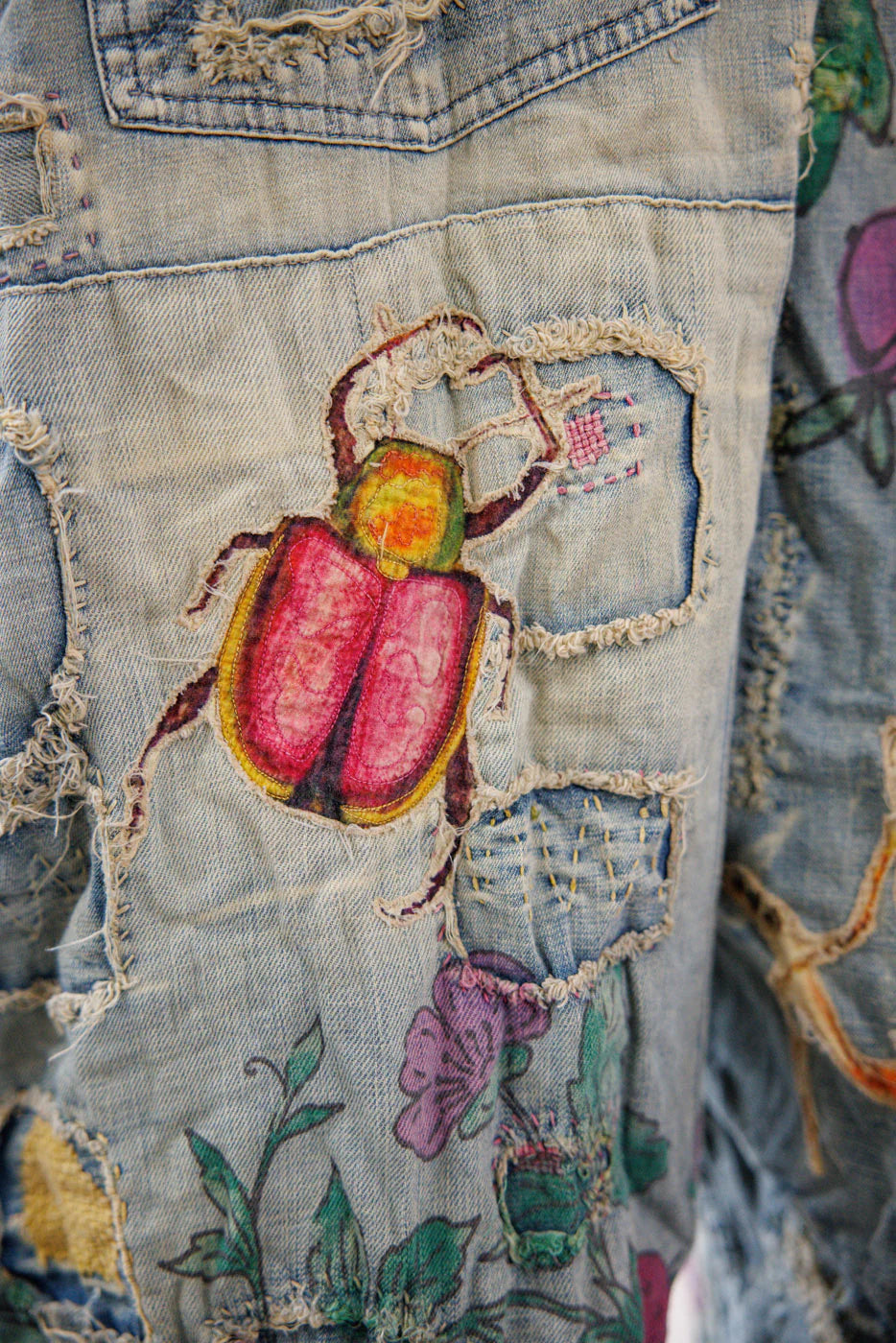 Night Garden Benjamin Wide Leg Overalls 149 - Magnolia Pearl