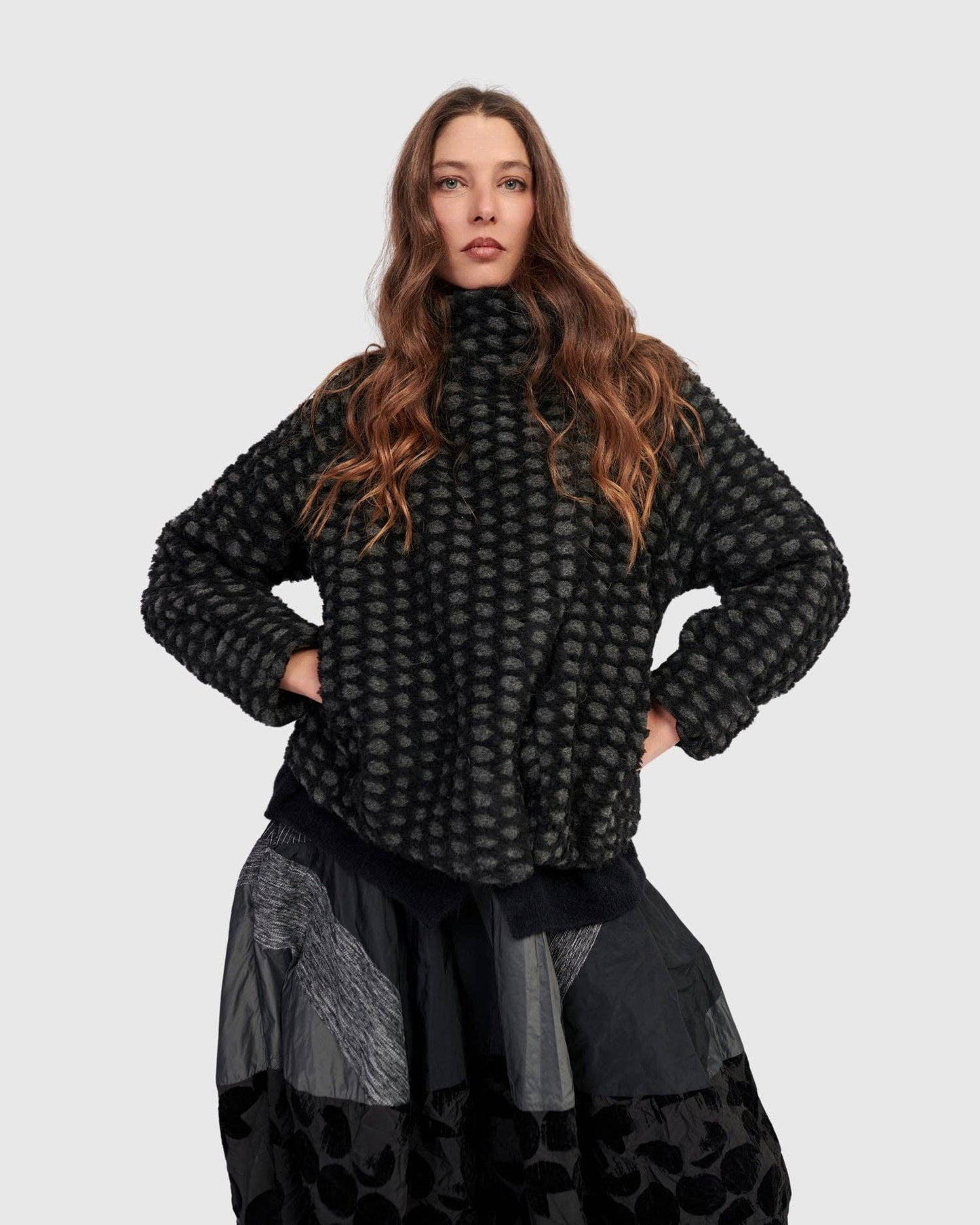Vesper Cozy Moto Jacket, Net: Net / 1 (US 6-8)