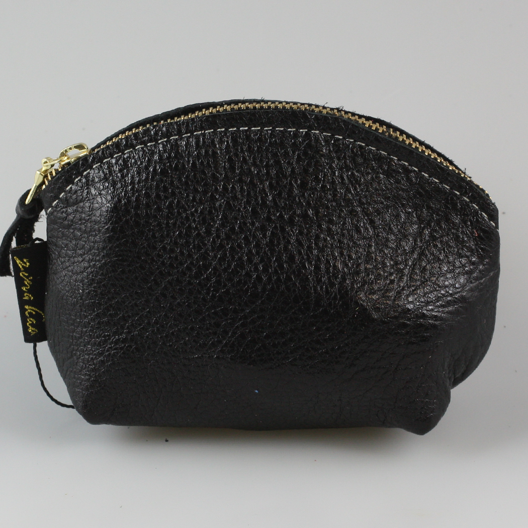 The Metallic Simon Makeup Clutch: Gunmetal