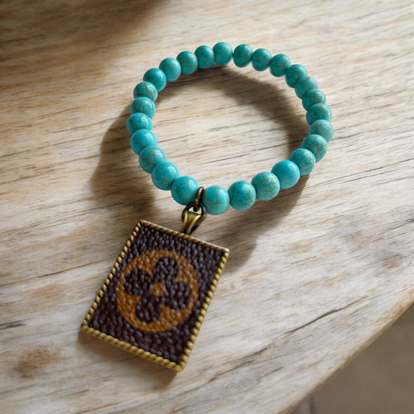 Howlite Turquoise Bracelet