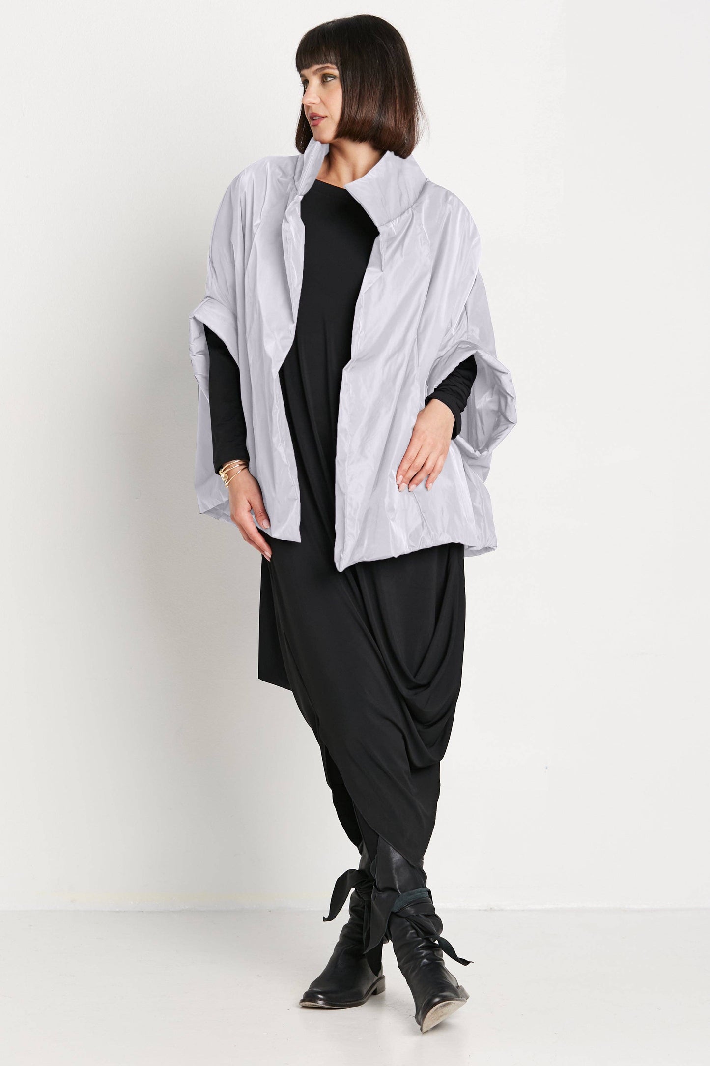 Nylon Chic Cape - Opal: Opal