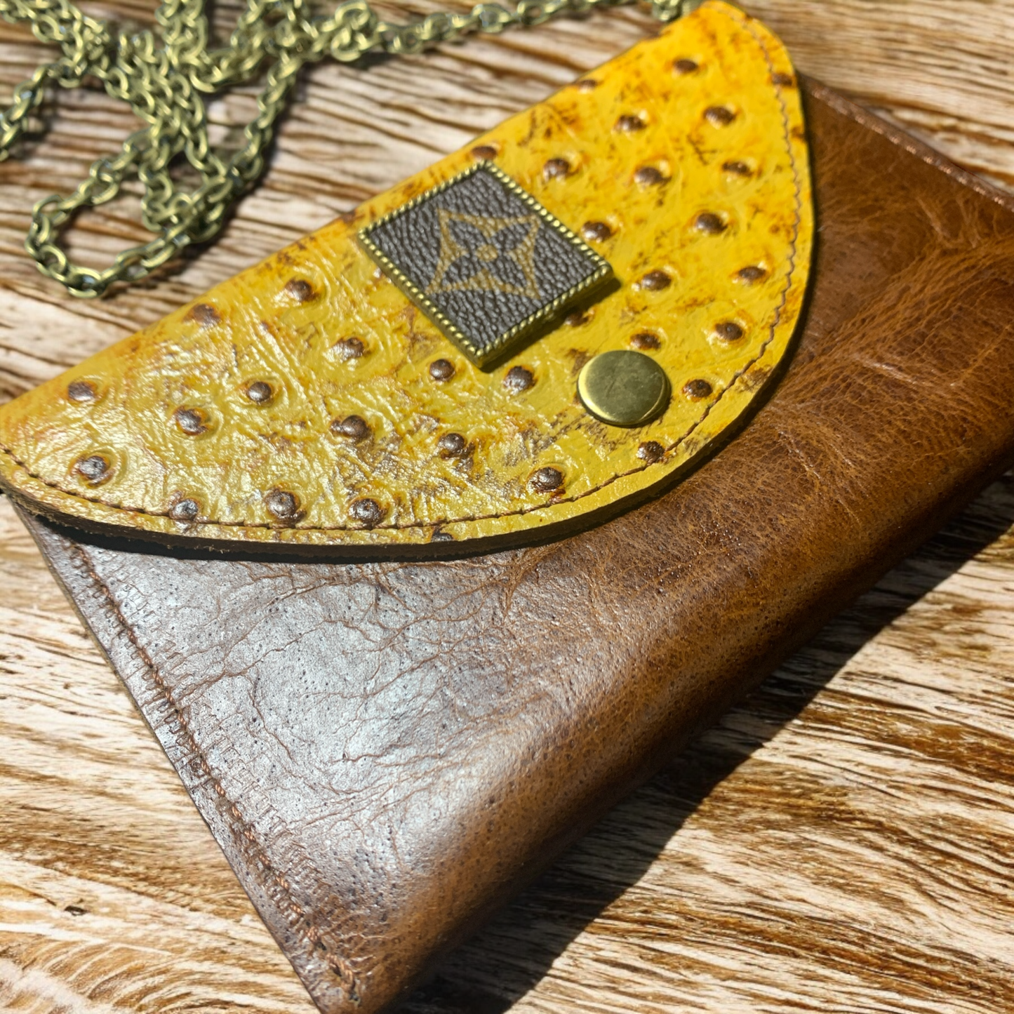 Golden Mini Crossbody