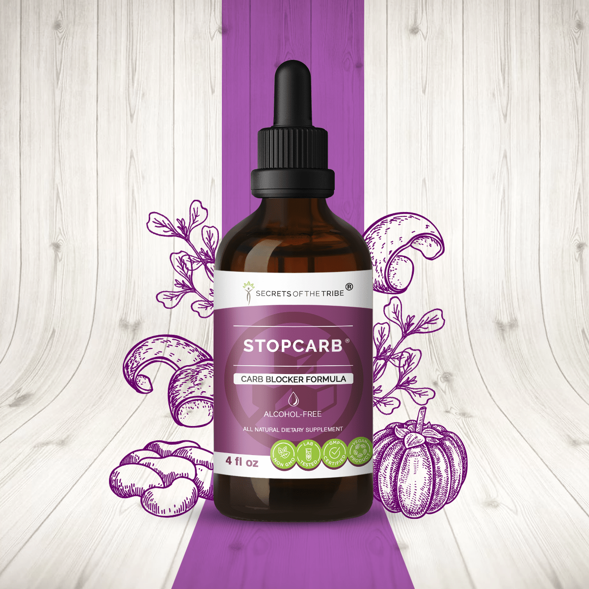 StopCarb. Carb Blocker Formula: 2 FL OZ / Alcohol-FREE