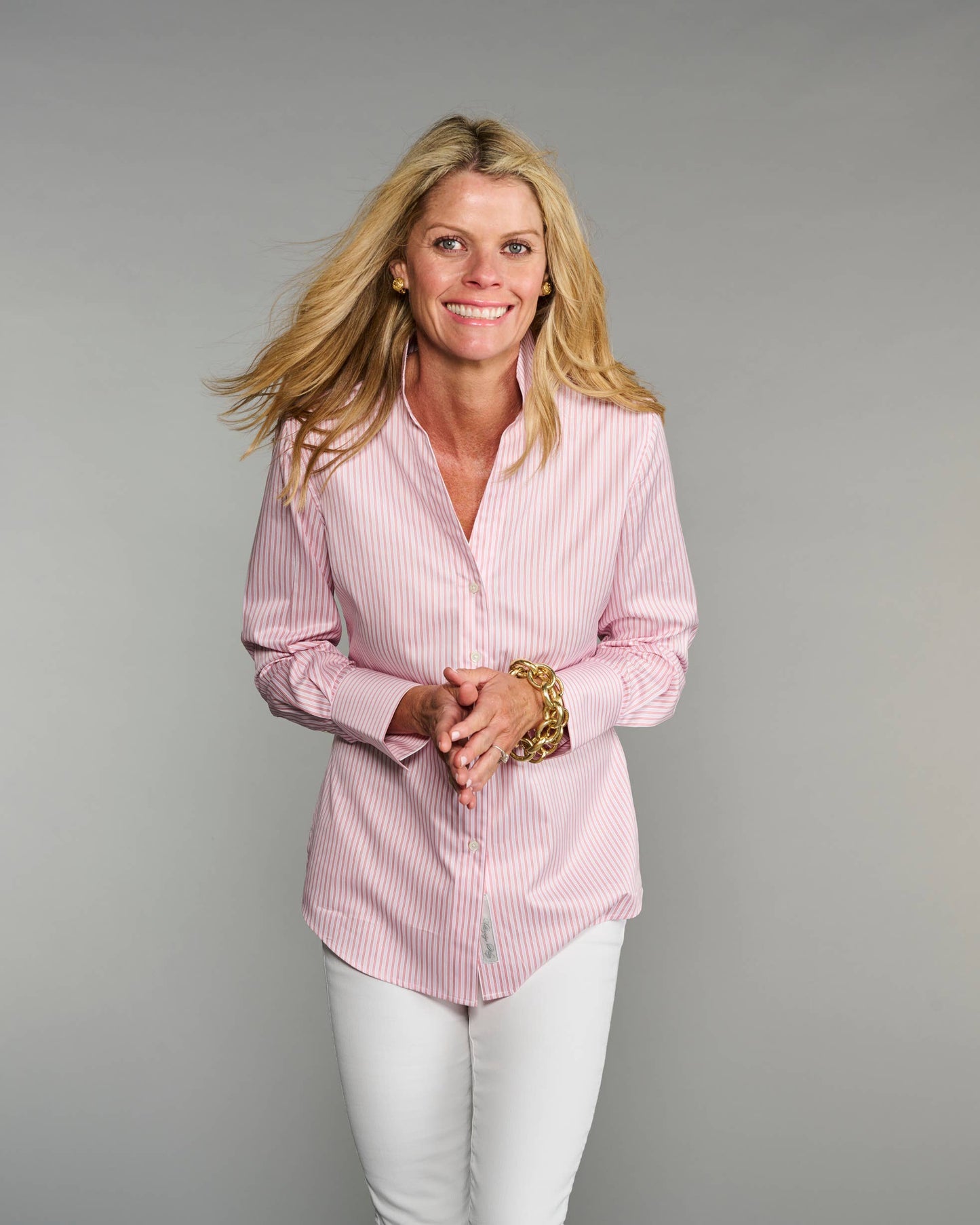 The League Shirt in Coral Cove: Orange / XL