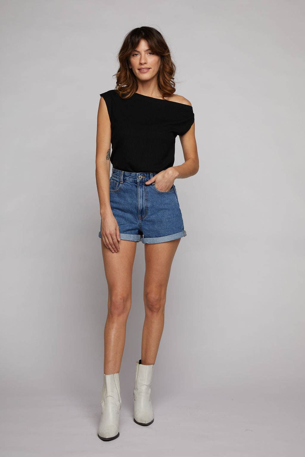 Drop Shoulder Top - Sunday
