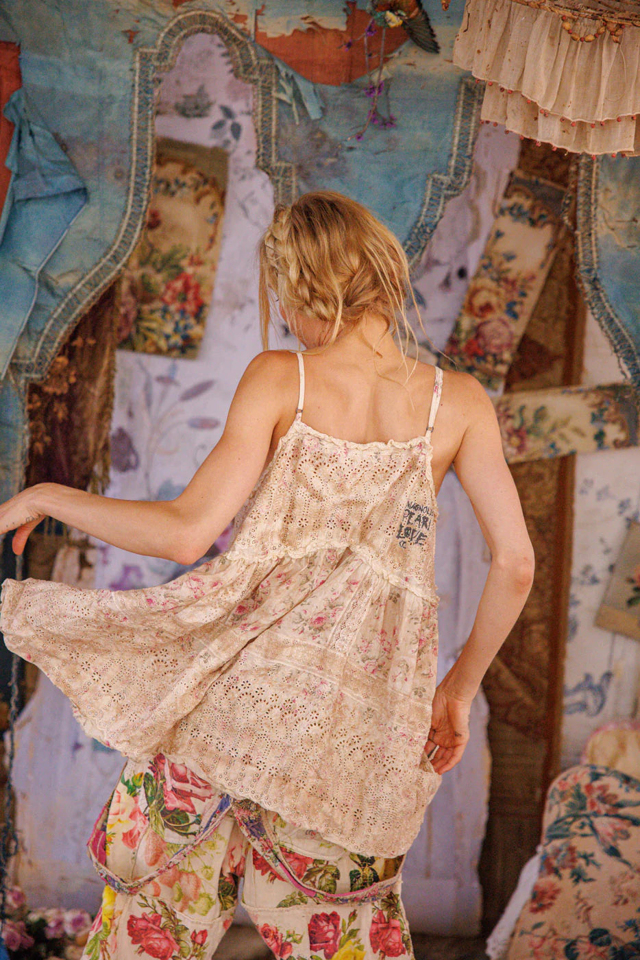 Eyelet Esti Tank 361 - Magnolia Pearl