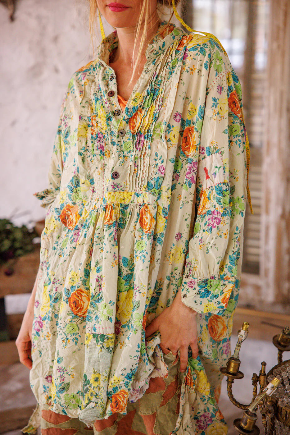 Cordelia Night Shirt 2388 - Magnolia Pearl