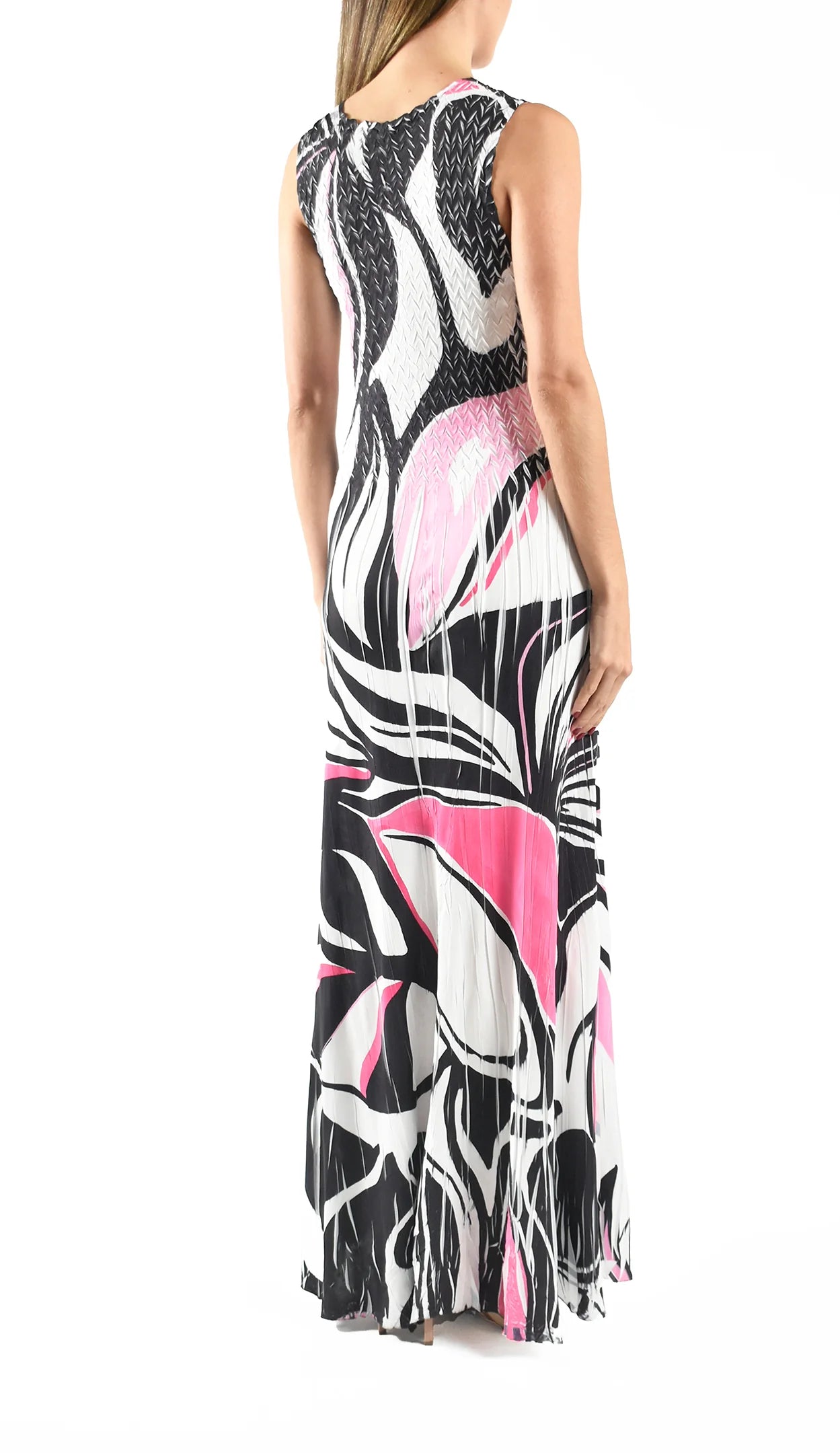 Sleeveless V-Neck Dress PCH20482 - KOMAROV