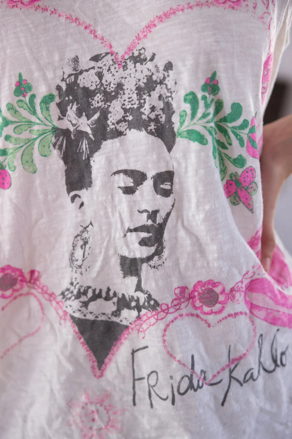 Frida Corazón Luminoso Lana Tank 356 - Magnolia Pearl