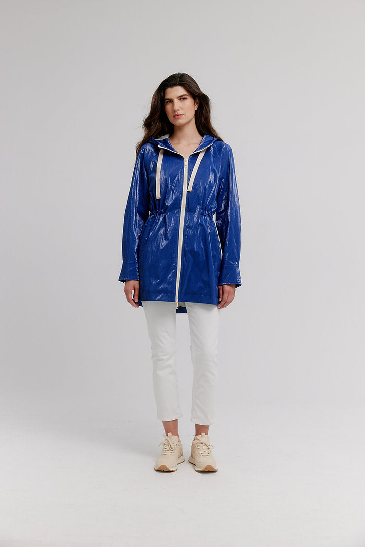 Hooded Anorak Jacket K5677R-335 - Nikki Jones