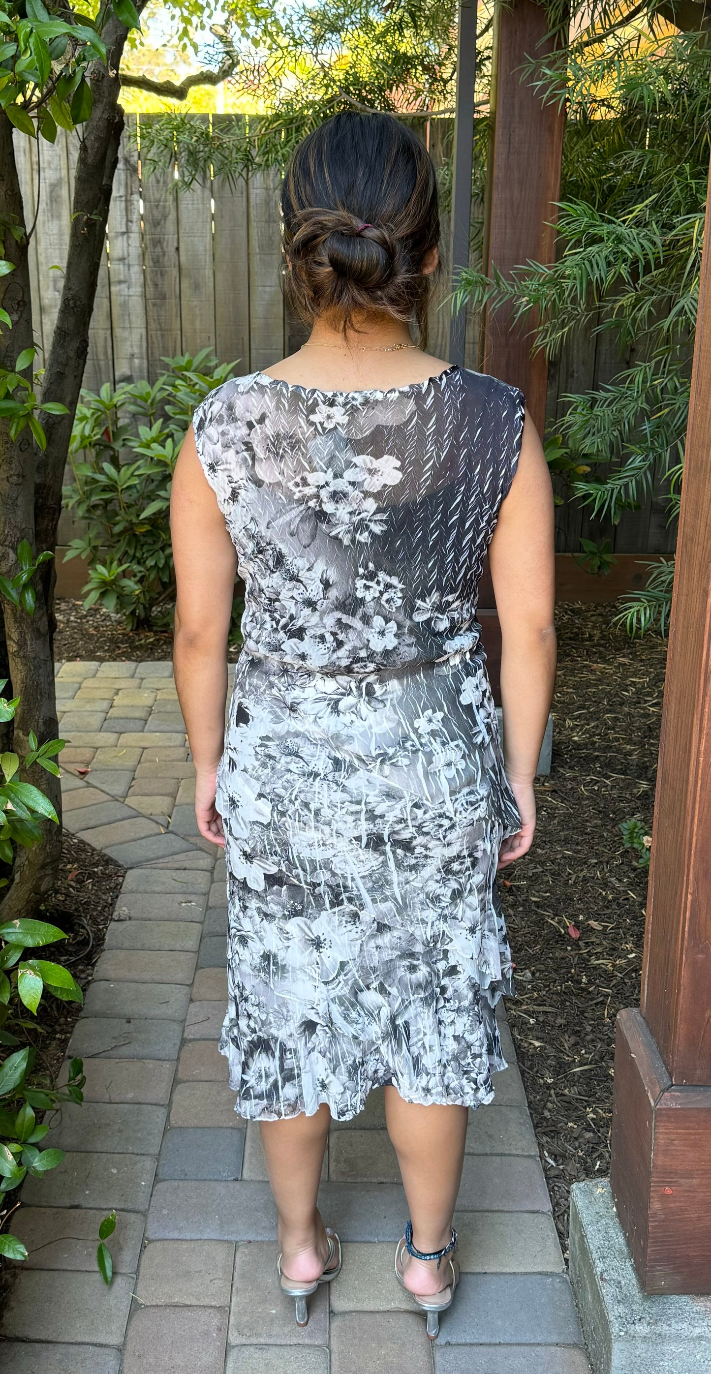 Short Sleeve Midi Dress CTS19494 - KOMAROV