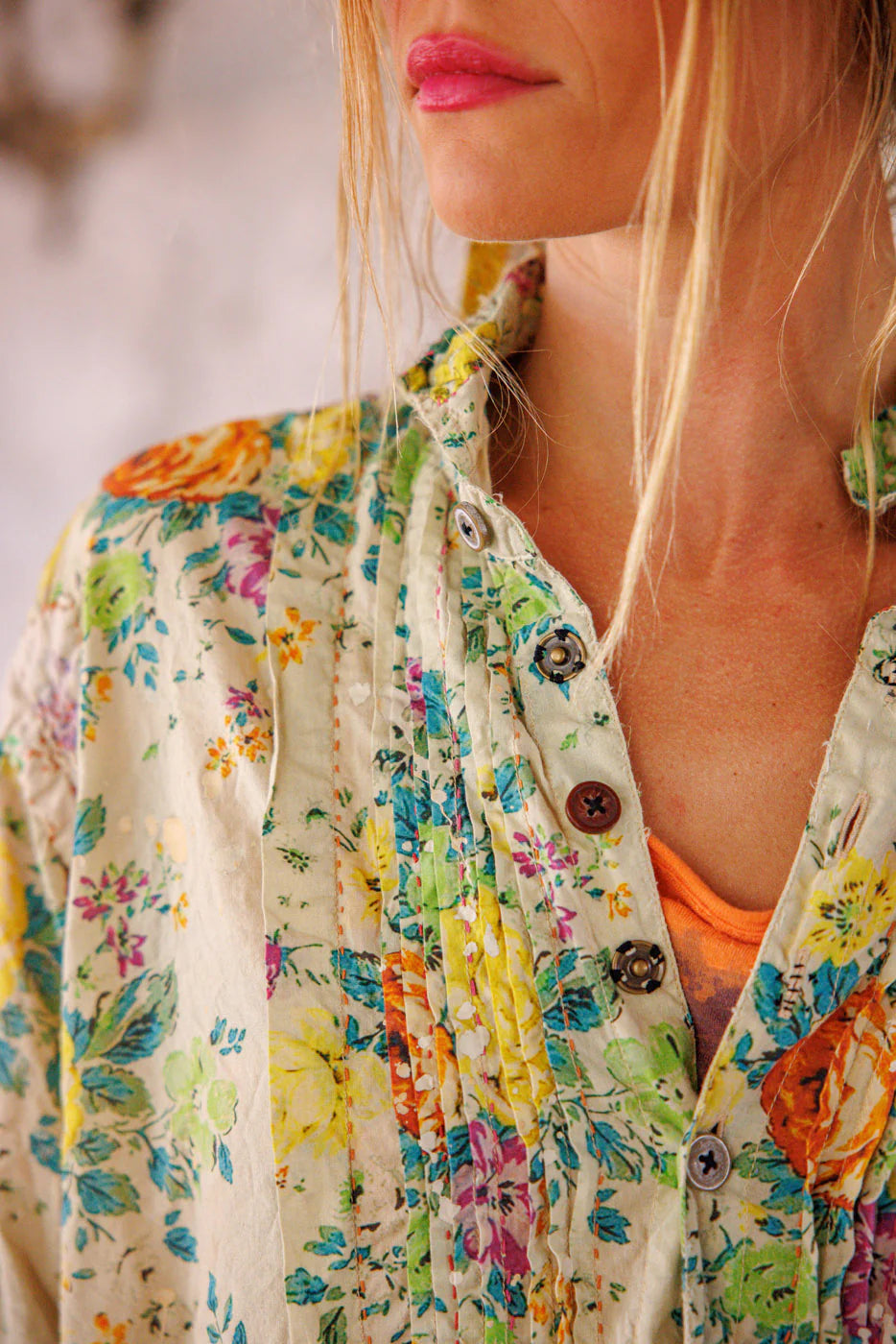 Cordelia Night Shirt 2388 - Magnolia Pearl