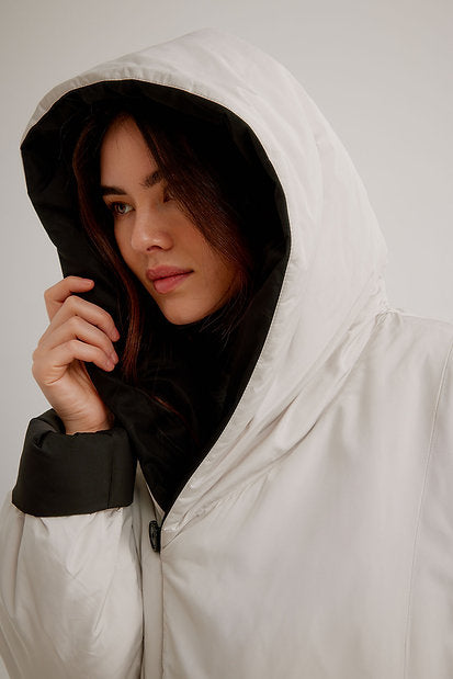 Reversible Quilted Trench K5581R-332 - Nikki Jones