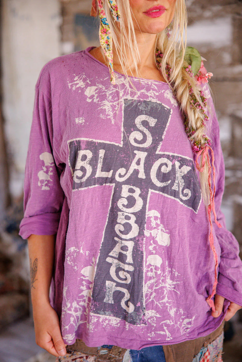 Black Sabbath Trust Viggo Tee 2214 - Magnolia Pearl