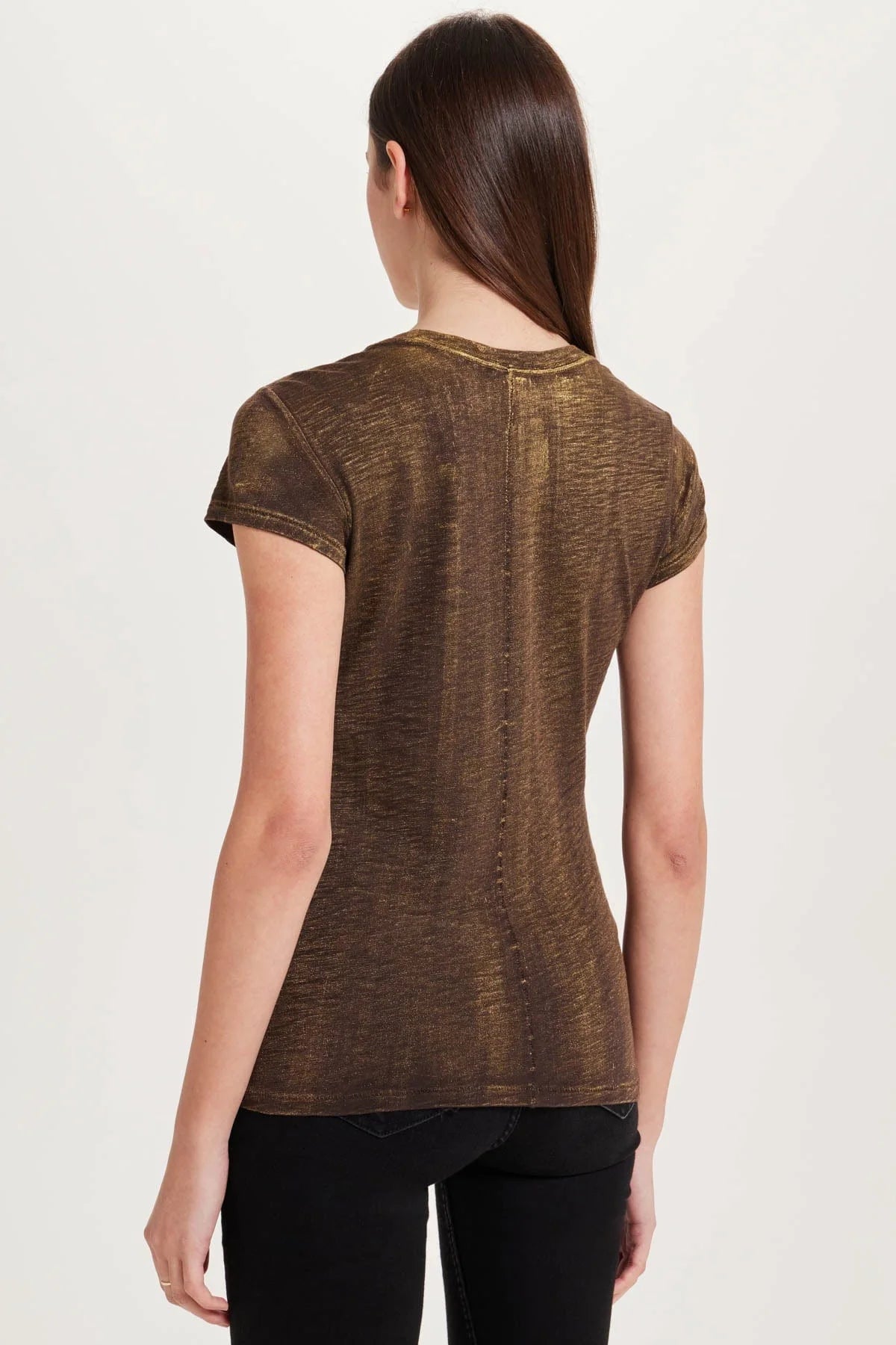 Metallic Sparkle Tee 21401SPRCFG - Goldie Lewinter