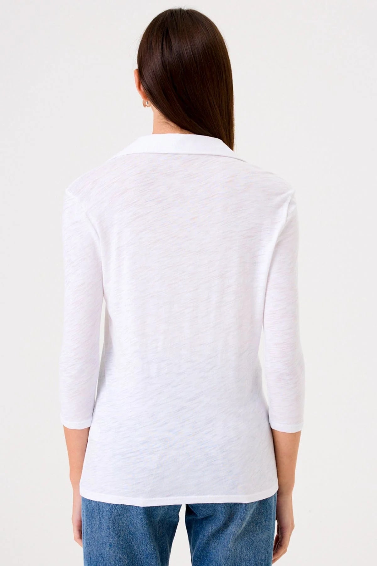 3/4 Sleeve Polo Tee 18103- - Goldie Lewinter