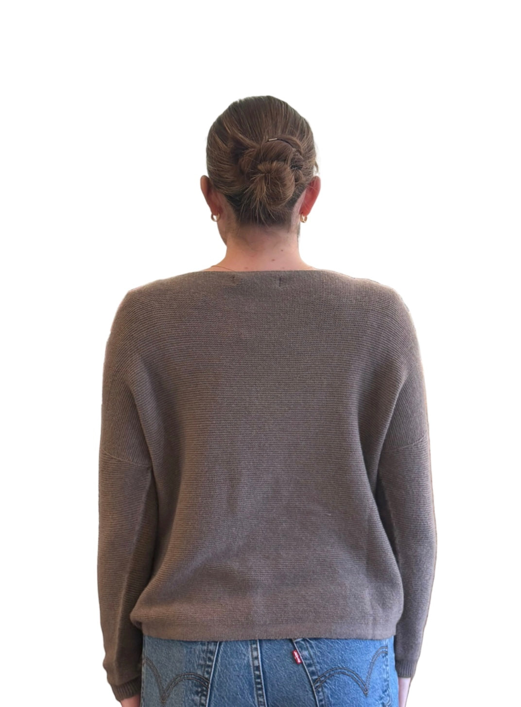 Jenna Fine Rib Boat Neck - Amazing Woman