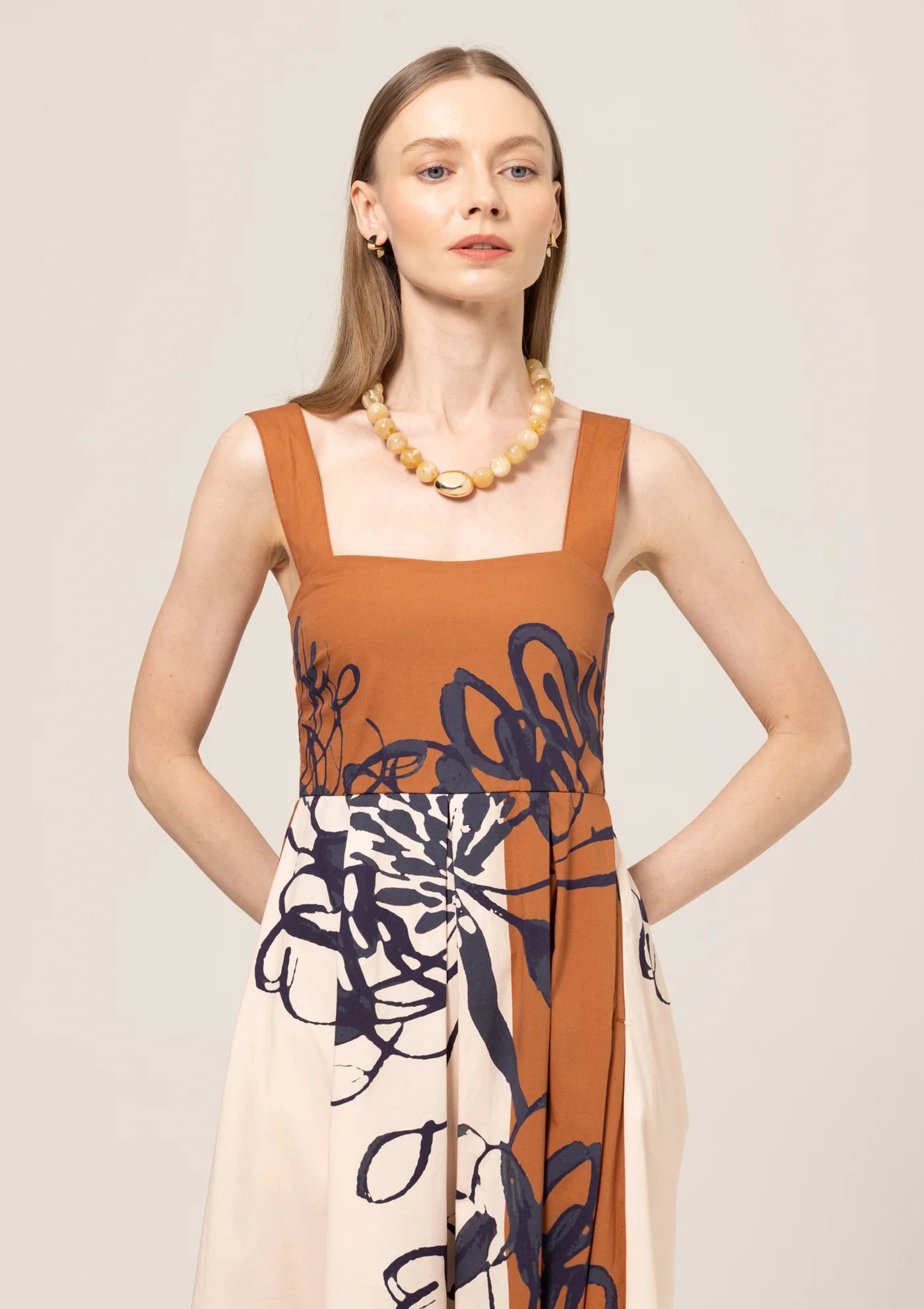 Janie Dress 3595CP - Bel Kazan
