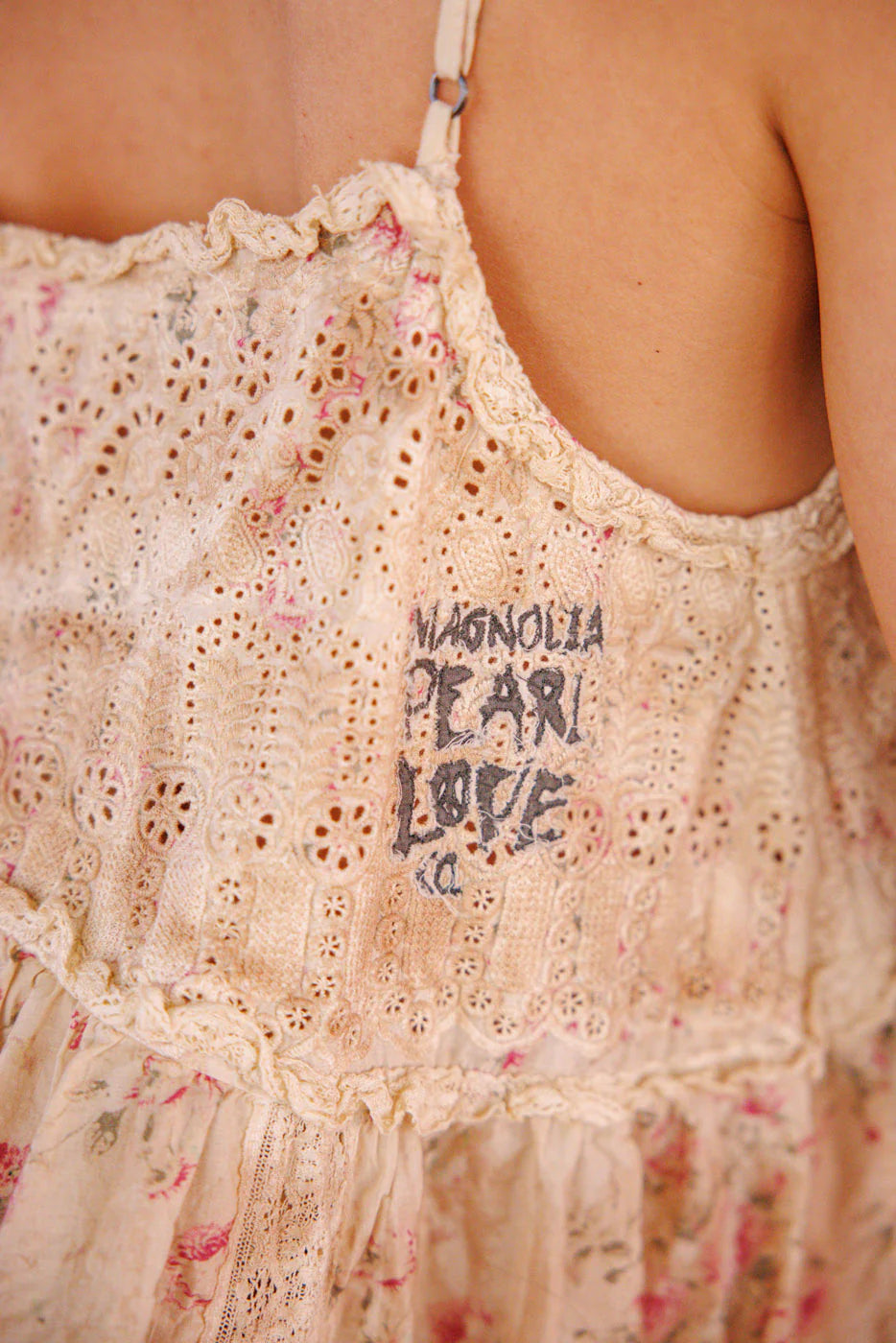 Eyelet Esti Tank 361 - Magnolia Pearl