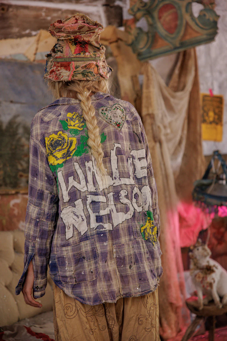 Willie Nelson Kelly Western Shirt 2970 - Magnolia Pearl