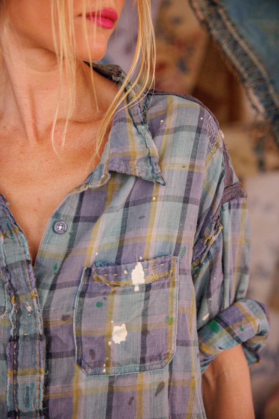 Check Adison Workshirt 1391 - Magnolia Pearl