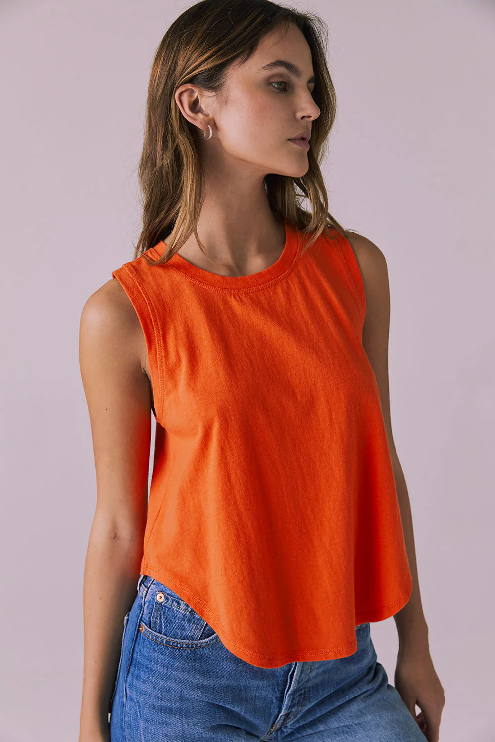 Flouncy Neon Flare Muscle Tank CWA572 - CHASER