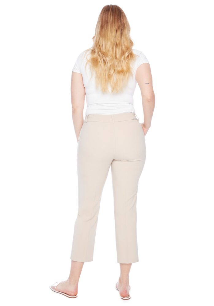 Chloe Solid Amalfi Straight-Leg Ankle Pant 256032 - I Love Tyler Madison