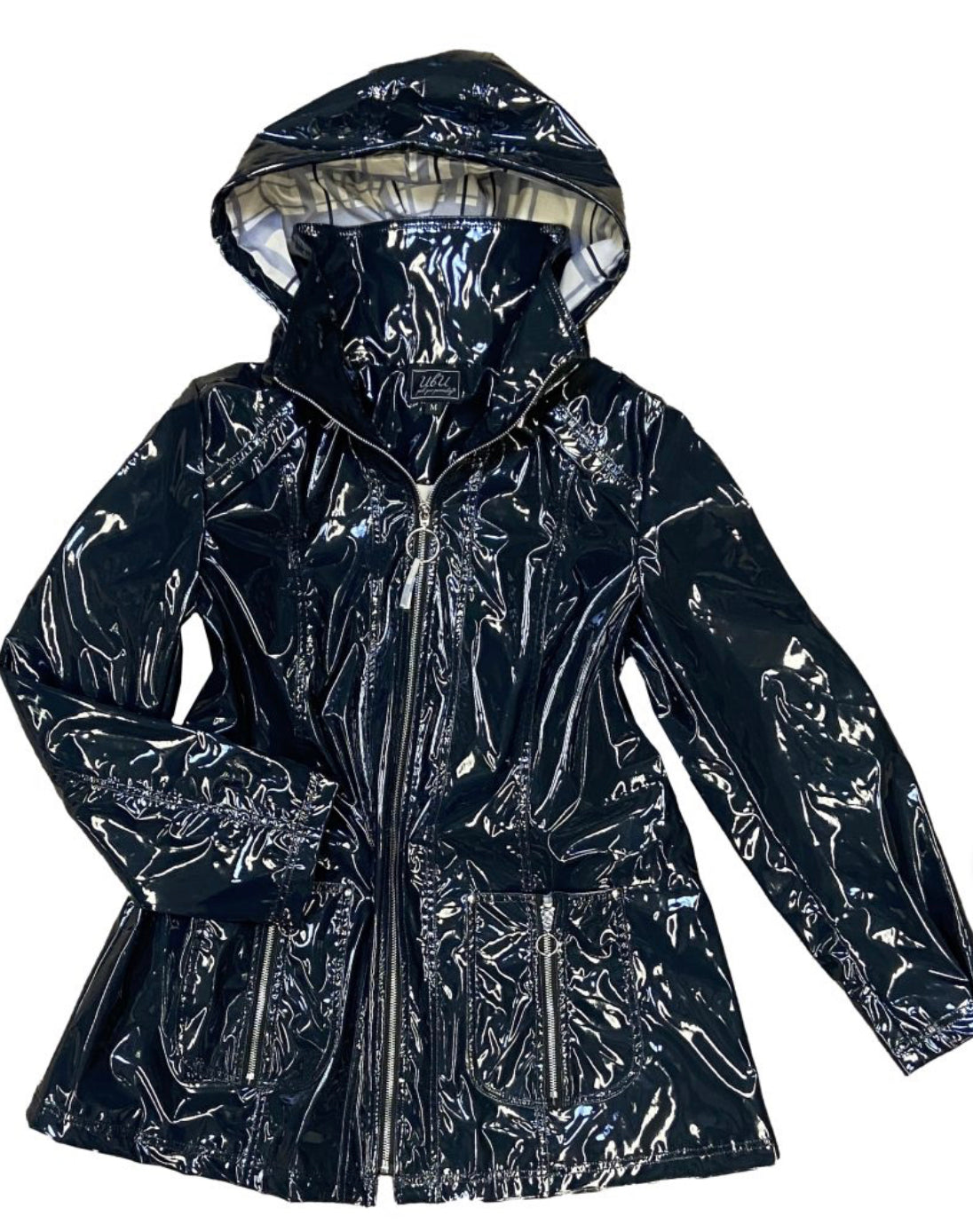 Rain Slicker Anorak With Contrast Pockets 23017PUS - UBU
