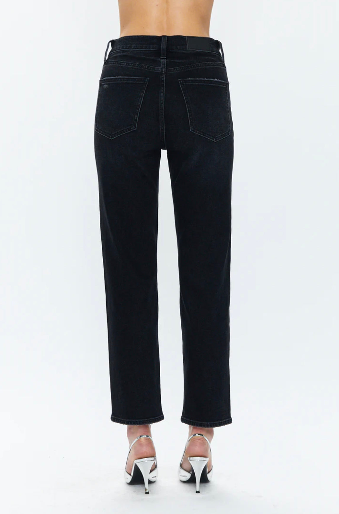 Charlie High Rise Classic Straight Ankle - PISTOLA