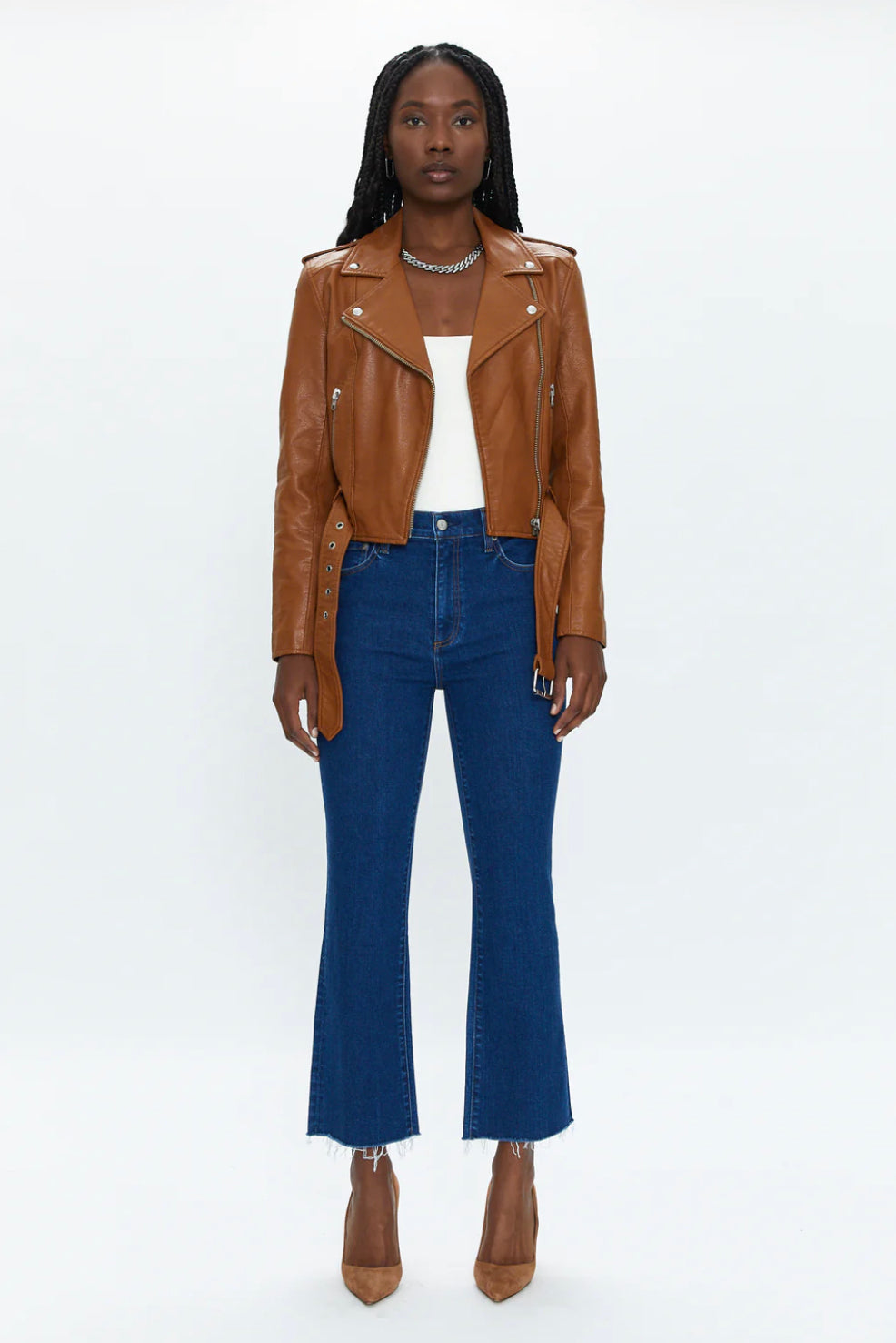 Lennon High Rise Crop Boot - PISTOLA