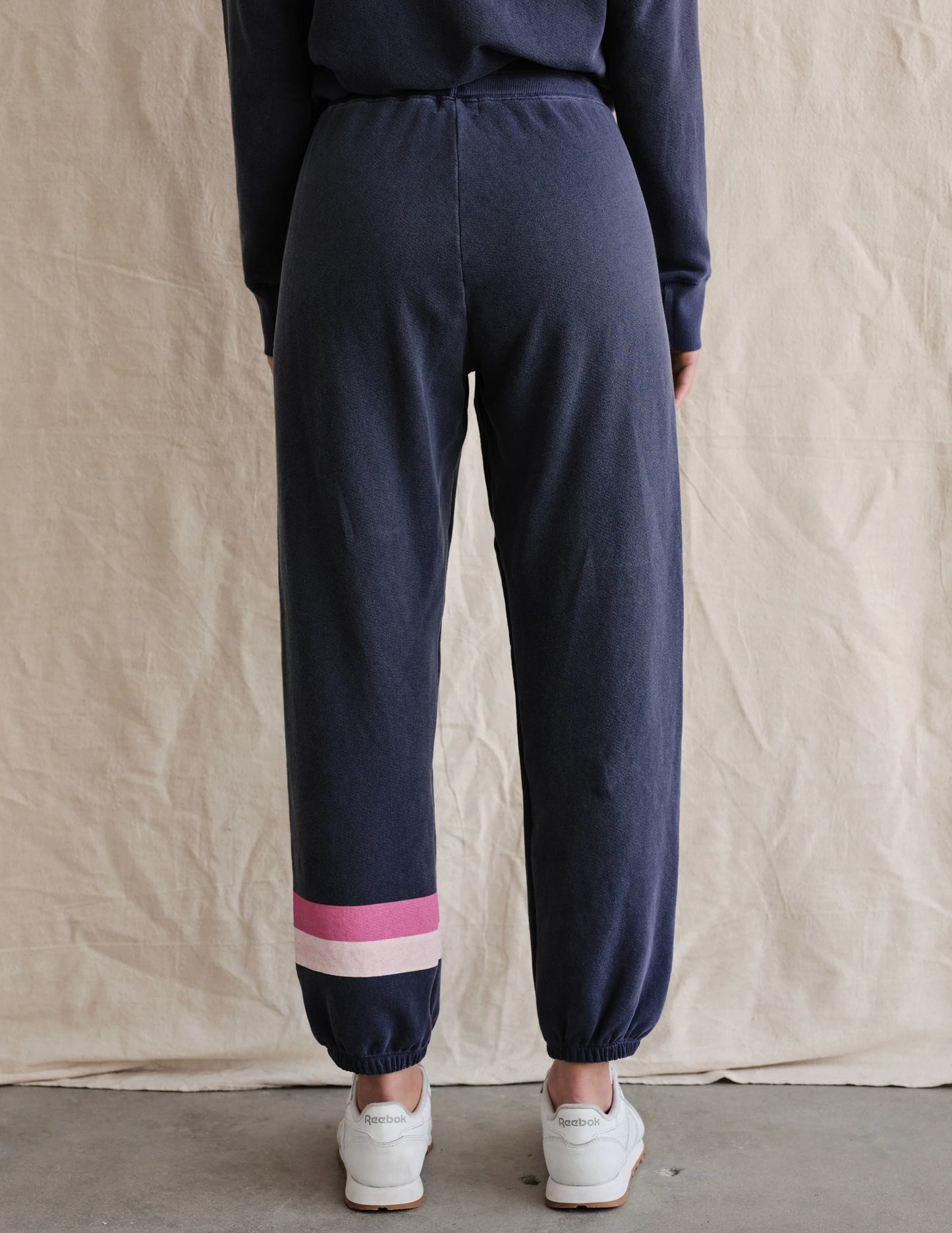 Sunday Stripe Jogger With Cord V72A10- Sundry