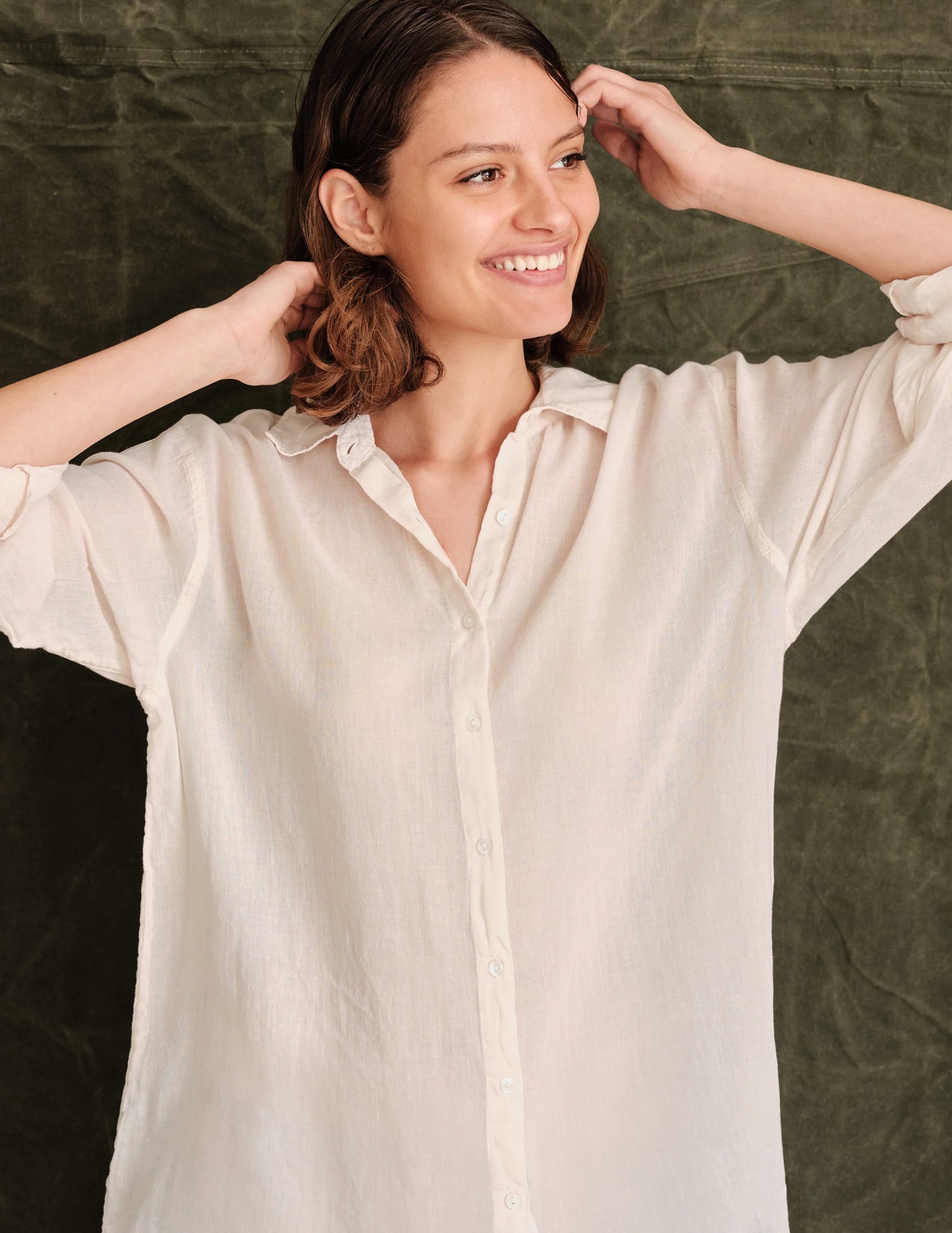 Destinations Oversized Shirt 396A7- Sundry